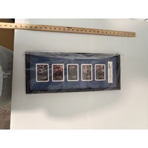 1998 Collectors ed. Star Trek AT&T prepaid cards framed set